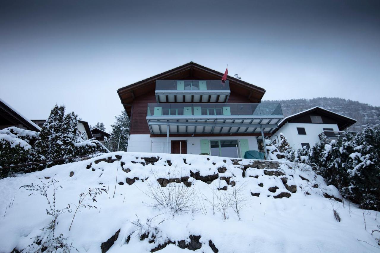 Exklusives Chalet Mit Traumhafter See- Und Bergsicht Seelisberg Bagian luar foto